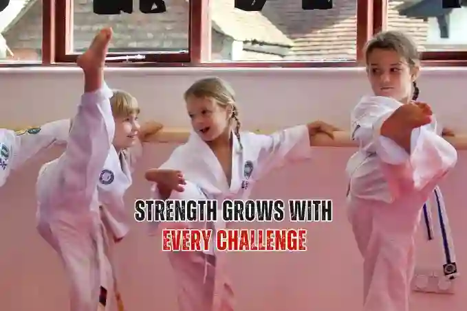 Penshurst ITF Taekwon-Do Childrens Classes strength grows with every challenge image